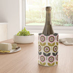Mid Mod Flowers Wine Chiller Gallery Image 4