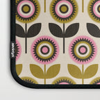 Mid Mod Flowers Laptop Sleeve Gallery Image 3