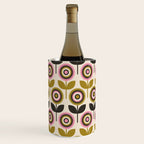 Mid Mod Flowers Wine Chiller Gallery Image 3