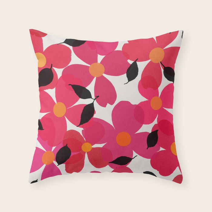 dogwood 13  Throw Pillow Gallery Image 6