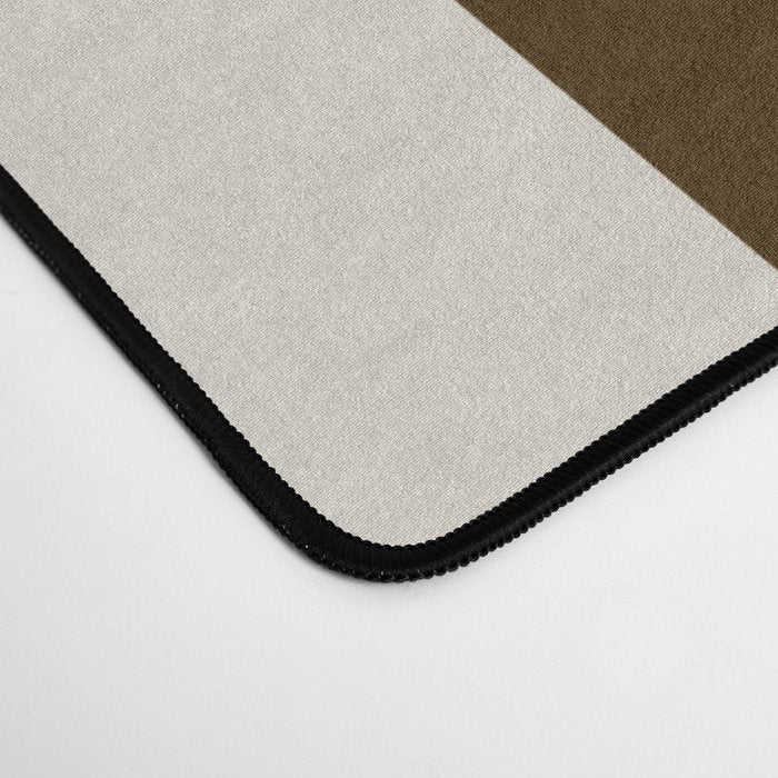 Retro Golden Rainbow - Straight Desk Mat Gallery Image 4