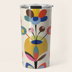 Hummingbirds & Flowers Travel Mug Gallery Image 1