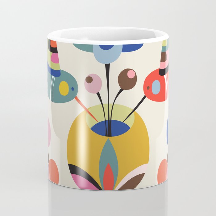 Hummingbirds & Flowers Coffee Mug Gallery Image 4