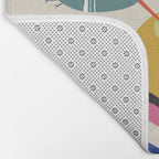 Hummingbirds & Flowers Bath Mat Gallery Image 2