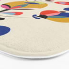 Hummingbirds & Flowers Bath Mat Gallery Image 3