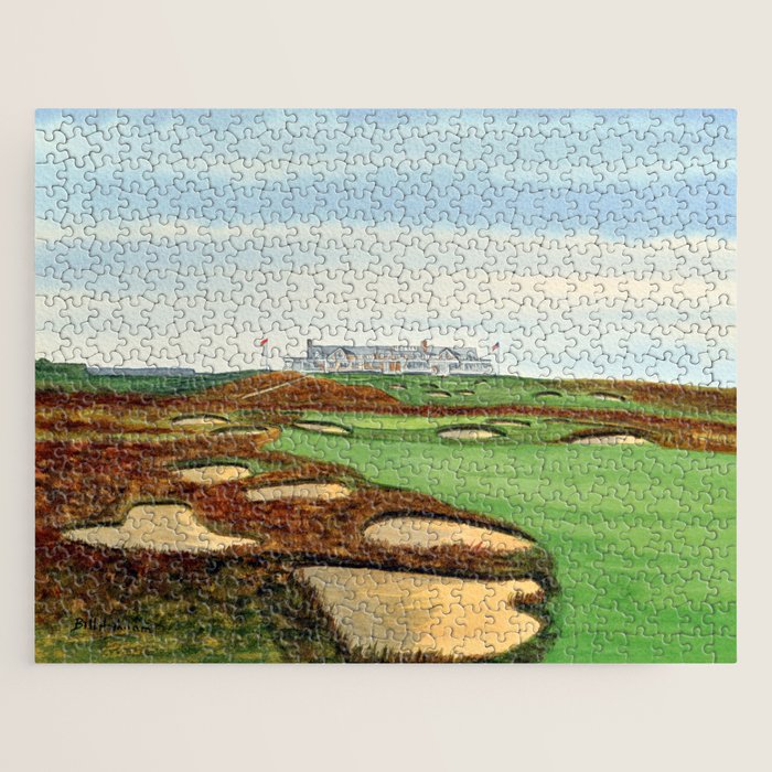 Shinnecock Hills Golf Course With Clubhouse Jigsaw Puzzle Gallery Image 1