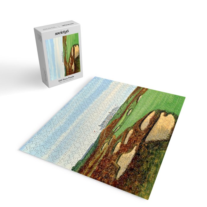 Shinnecock Hills Golf Course With Clubhouse Jigsaw Puzzle Gallery Image 2