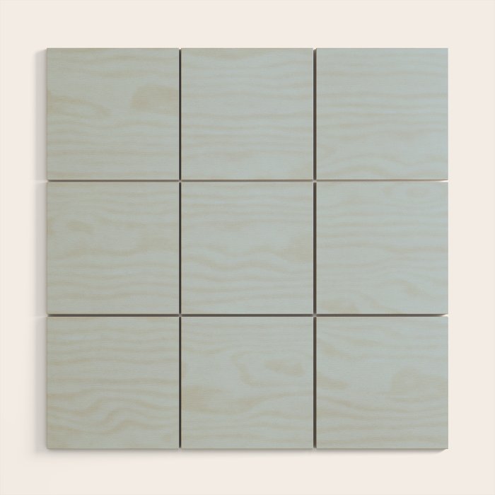 Baby Blue Solid Color Wood Wall Art Gallery Image 1