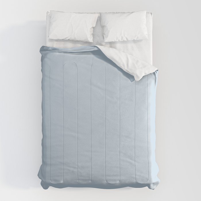 Baby Blue Solid Color Comforter Gallery Image 6