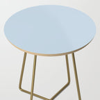 Baby Blue Solid Color Side Table Gallery Image 2