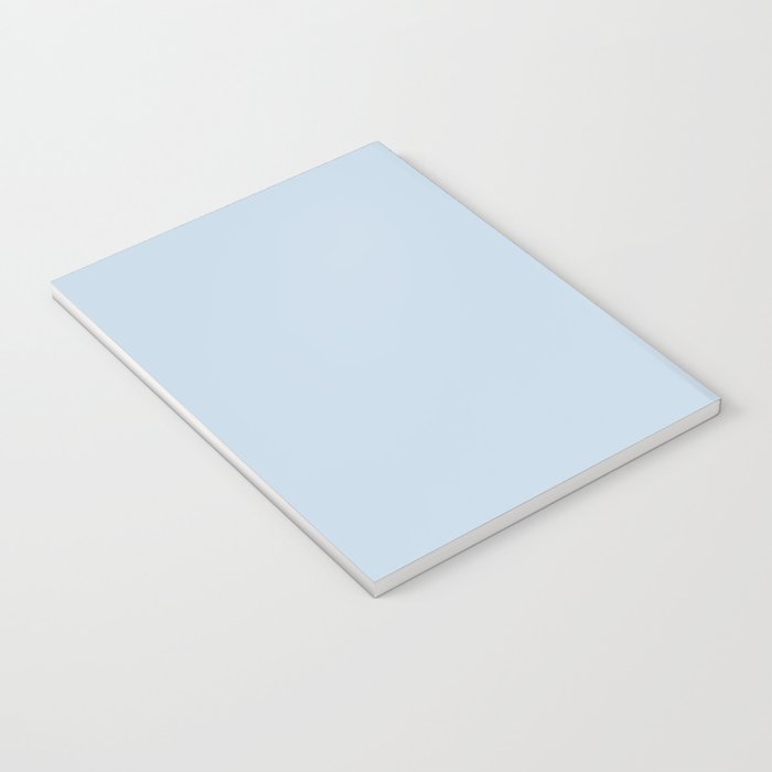 Baby Blue Solid Color Notebook Gallery Image 3