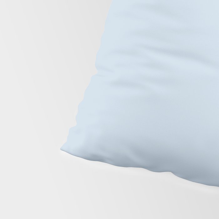 Baby Blue Solid Color Pillow Sham Gallery Image 4