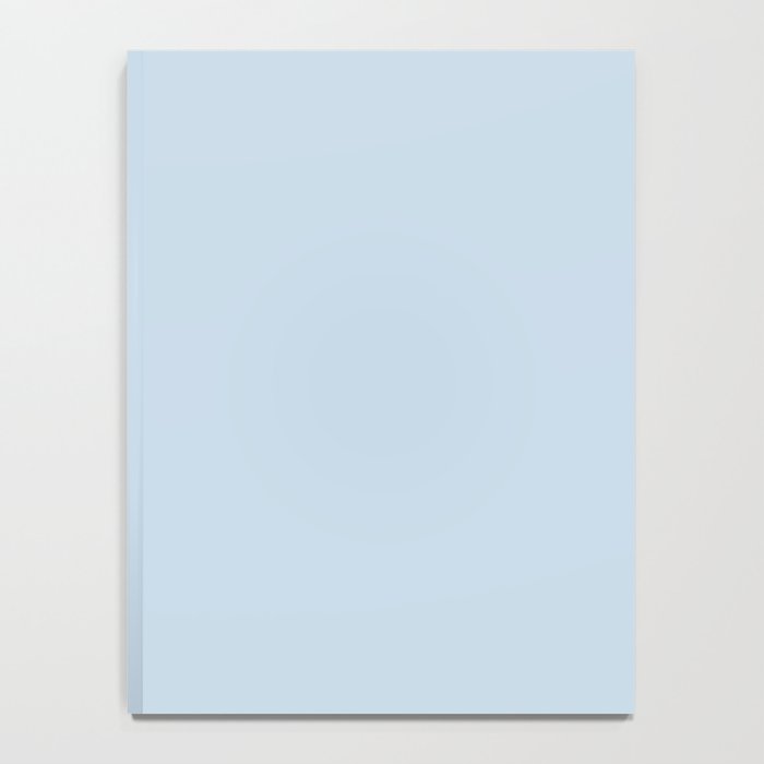 Baby Blue Solid Color Notebook Gallery Image 4