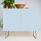 Baby Blue Solid Color Credenza Gallery Image 1