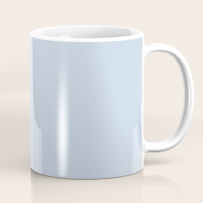 Baby Blue Solid Color Coffee Mug Gallery Image 1