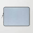 Baby Blue Solid Color Laptop Sleeve Gallery Image 1