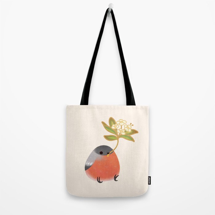 Eurasian bullfinch 2 Tote Bag Gallery Image 2