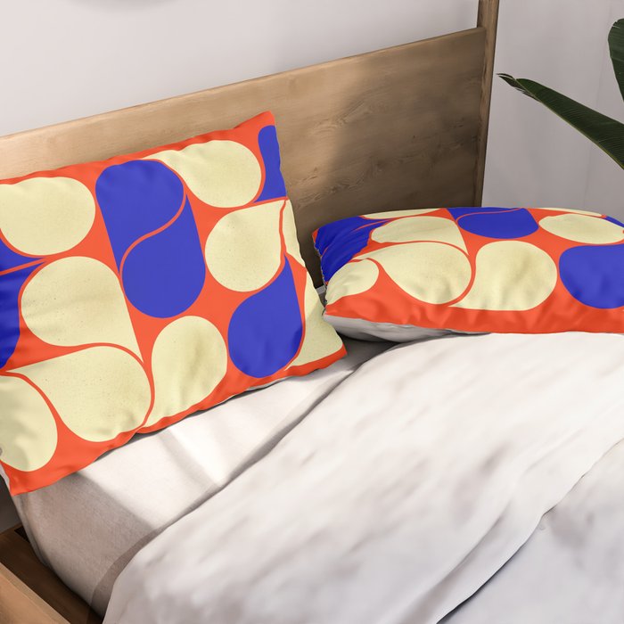 Mid-century geometric shapes-no10 Pillow Sham Gallery Image 2