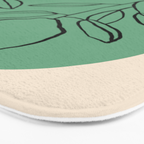 WARM SUMMER EVENING IN A LEMON GARDEN Bath Mat Gallery Image 3
