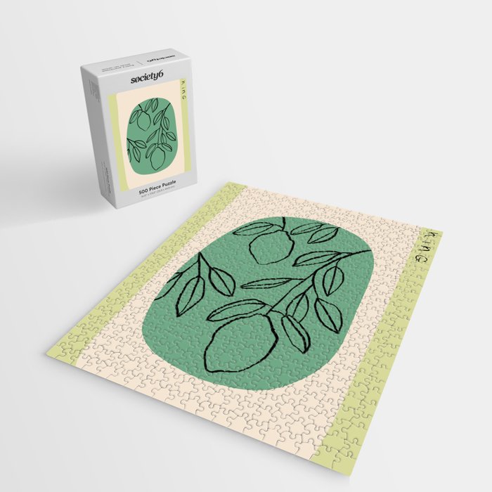  WARM SUMMER EVENING IN A LEMON GARDEN Jigsaw Puzzle Gallery Image 2