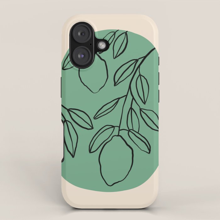  WARM SUMMER EVENING IN A LEMON GARDEN iPhone Case Gallery Image 1