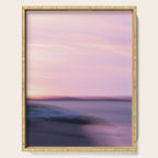 Sunset Abstract - long exposure nature photograph Serving Tray Gallery Image 1