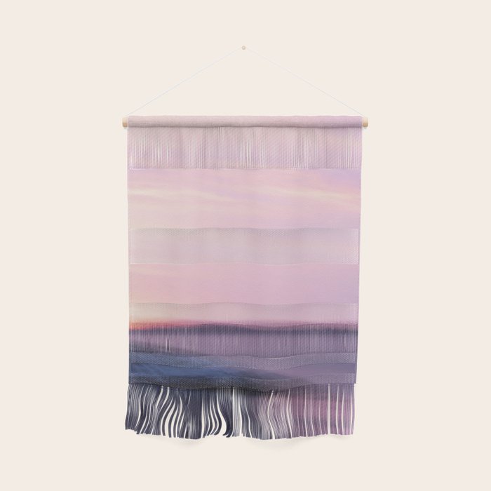 Sunset Abstract - long exposure nature photograph Wall Hanging Gallery Image 1