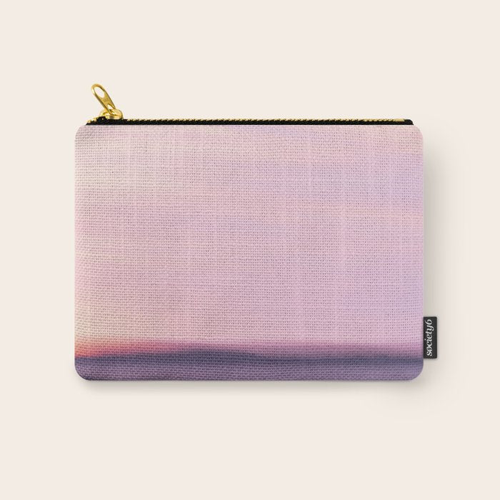 Sunset Abstract - long exposure nature photograph Carry All Pouch Gallery Image 1