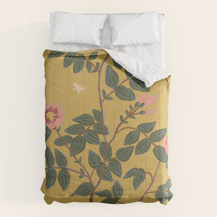 Botanical illustration Comforter Gallery Image 6