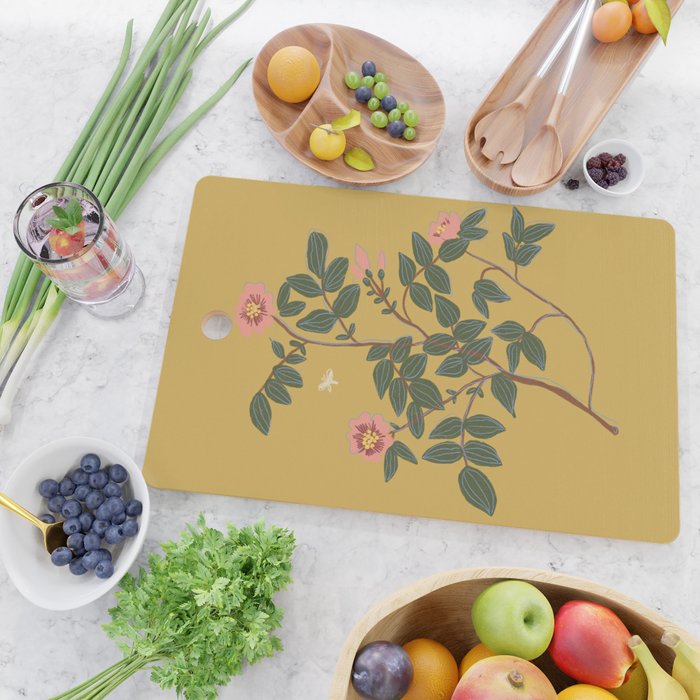 Botanical illustration Cutting Board Gallery Image 2