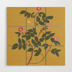 Botanical illustration Wood Wall Art Gallery Image 1