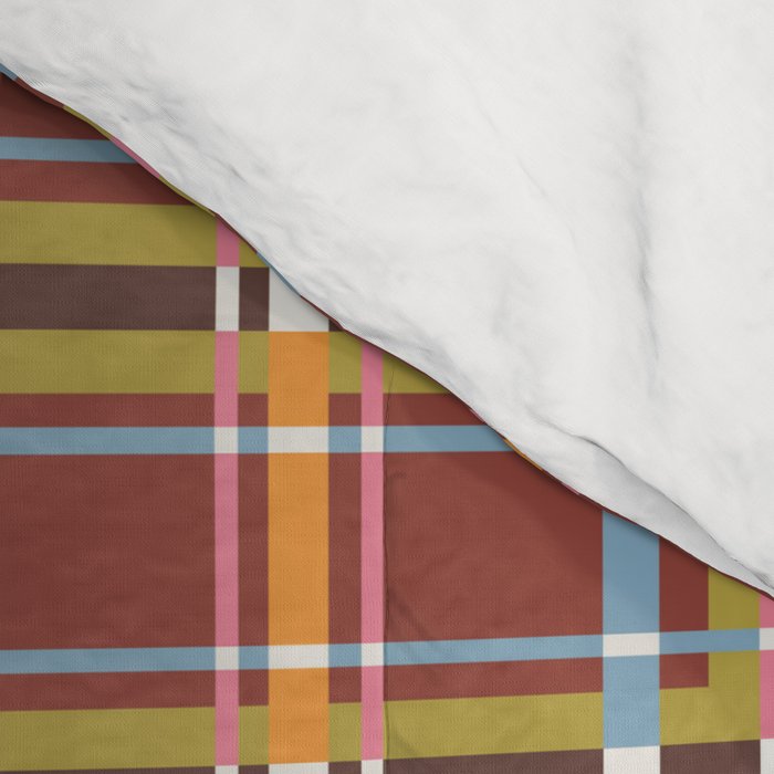 Autumn Tartan Charm Comforter Gallery Image 4