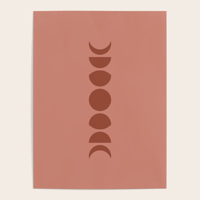 Minimal Moon Phases VI Poster Gallery Image 4