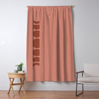 Minimal Moon Phases VI Window Curtain Gallery Image 5