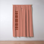 Minimal Moon Phases VI Window Curtain Gallery Image 3