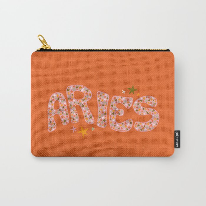 Starry Aries Carry All Pouch Gallery Image 1
