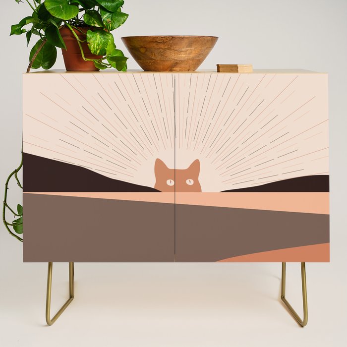 Cat Landscape 124 Credenza Gallery Image 1