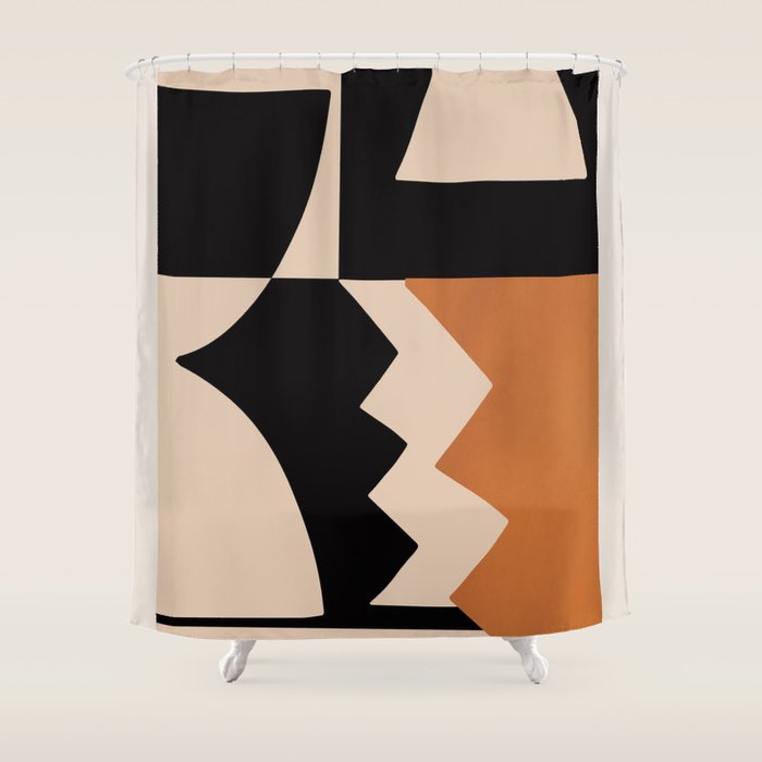 Minimalist 86 Shower Curtain Gallery Image 1