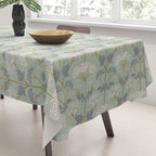Vintage Sage Floral Tablecloth Gallery Image 3