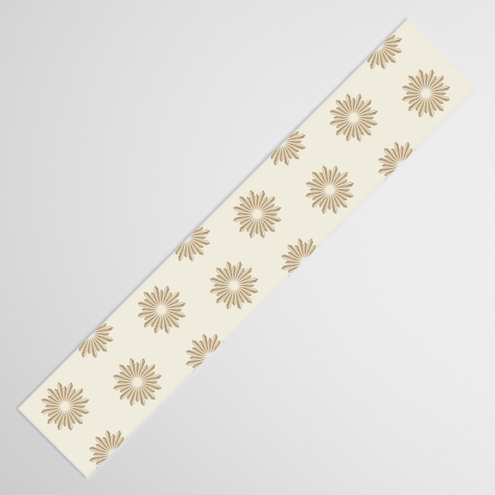 Sunburst Retro 2 - Gold Table Runner Gallery Image 3
