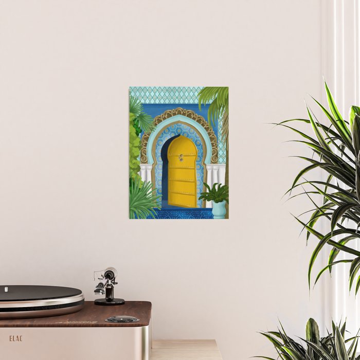 A Moroccan Oasis Entrance Poster Gallery Image 2