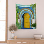 A Moroccan Oasis Entrance Wall Tapestry Gallery Image 2