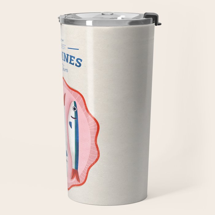 The Best Fish In Town Travel Mug Gallery Image 2