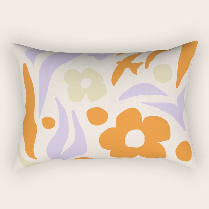 Nature vibes II Rectangular Pillow Gallery Image 1