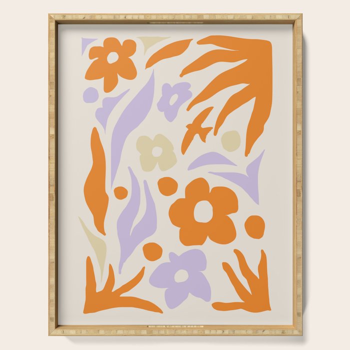 Nature vibes II Serving Tray Gallery Image 1