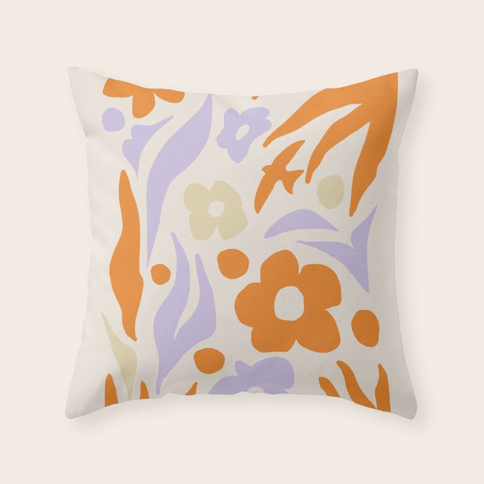 Nature vibes II Throw Pillow Gallery Image 6