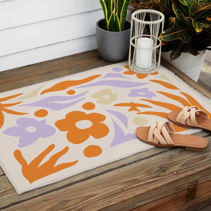 Nature vibes II Outdoor Rug Gallery Image 2