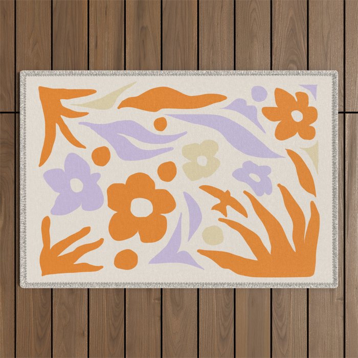 Nature vibes II Outdoor Rug Gallery Image 1