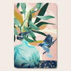 Vintage Vase Abstract Cutting Board Gallery Image 1