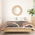 Abstract Art Minimal Plant 49a Duvet Cover Gallery Image 3